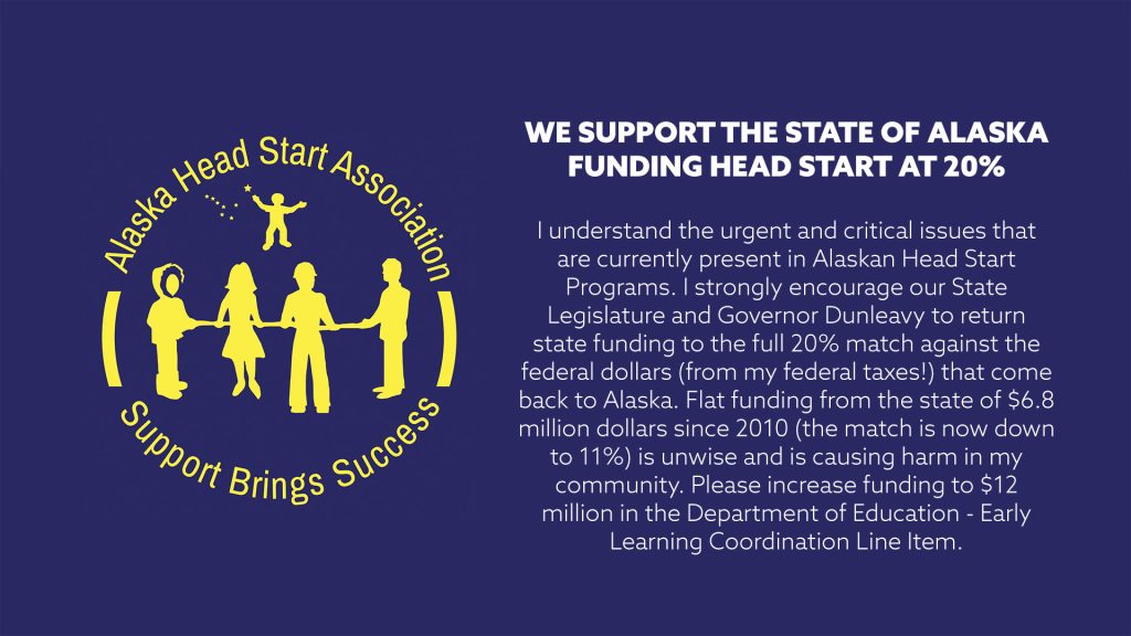 Legislative advocacy alaska head start